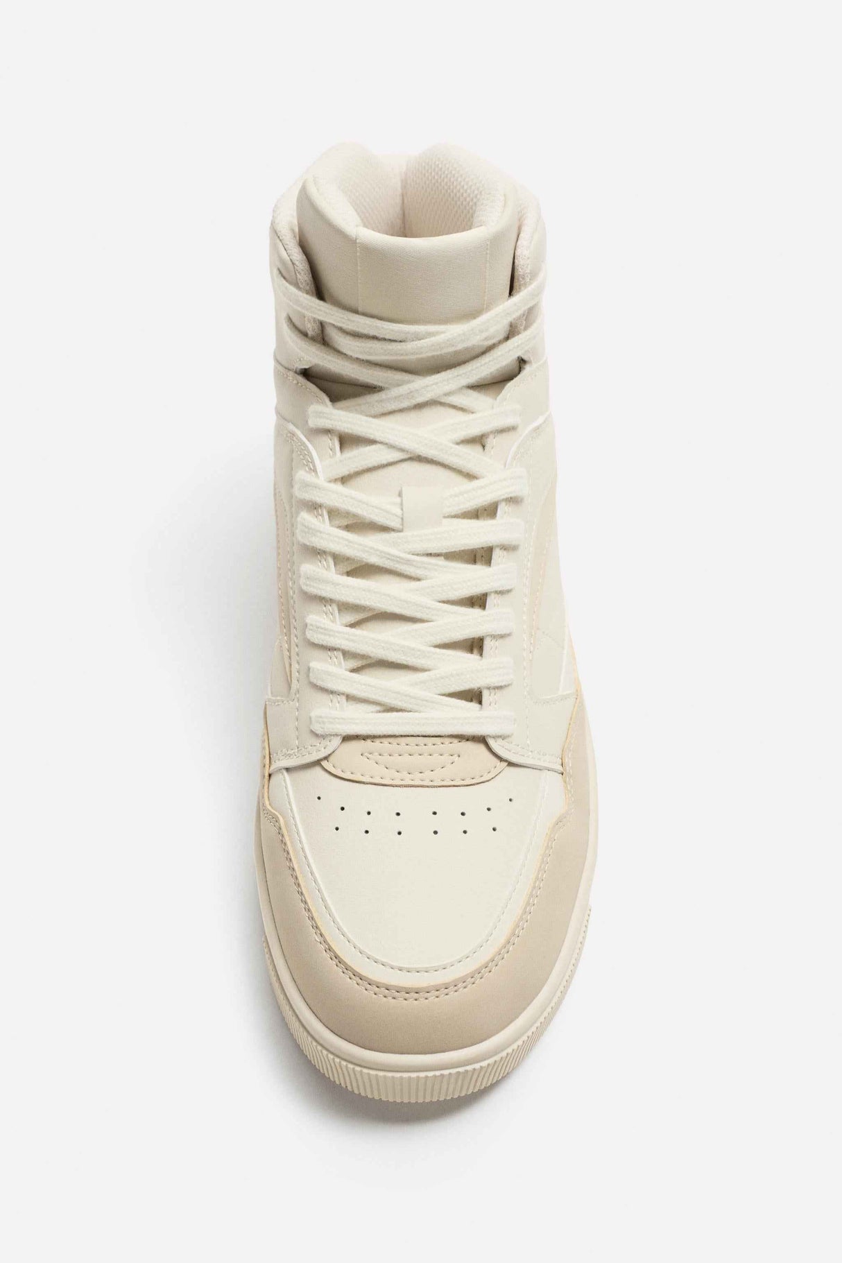 Zara Retro High-Top Trainers