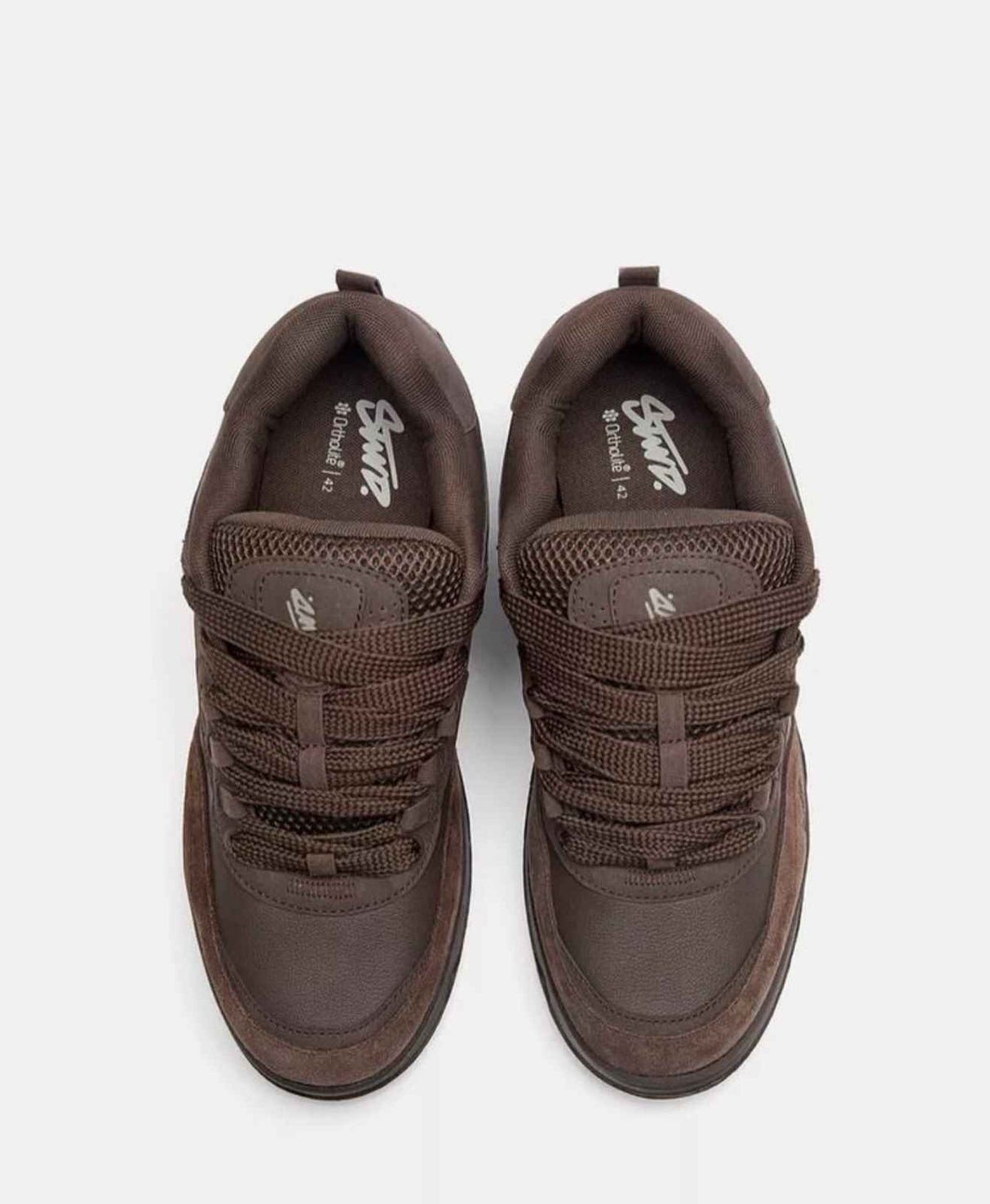 PULL&BEAR STWD SKATE SNEAKERS