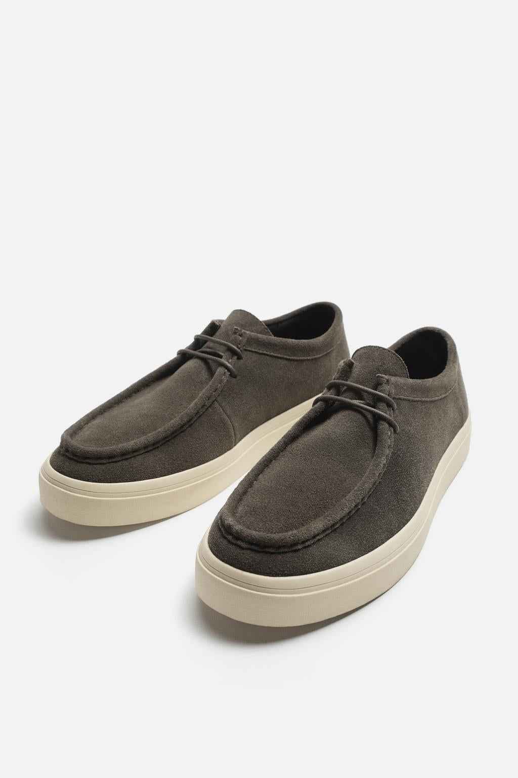 ZARA CASUAL LEATHER SHOES