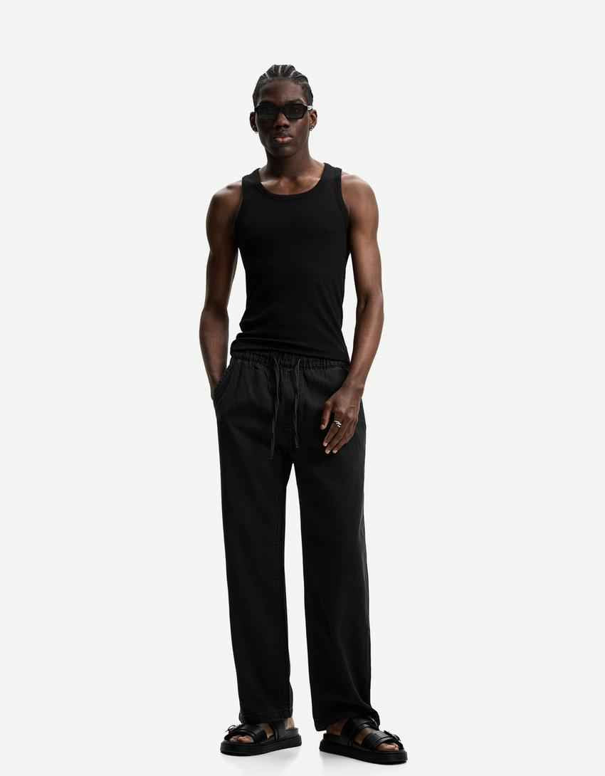 Bershka straight fit jeans