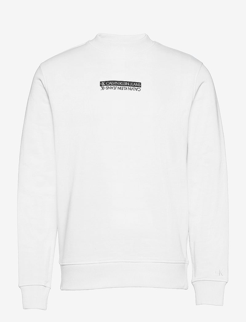 Calvin Klein Jeans MICRO MIRRORED LOGO MOCK NECK
