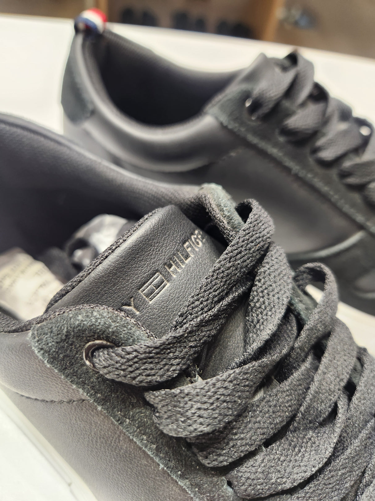 Tommy Hilfiger Leather Sneakers