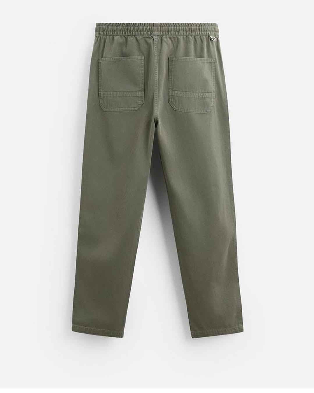ZARA WASHED JOGGER WAIST TROUSERS