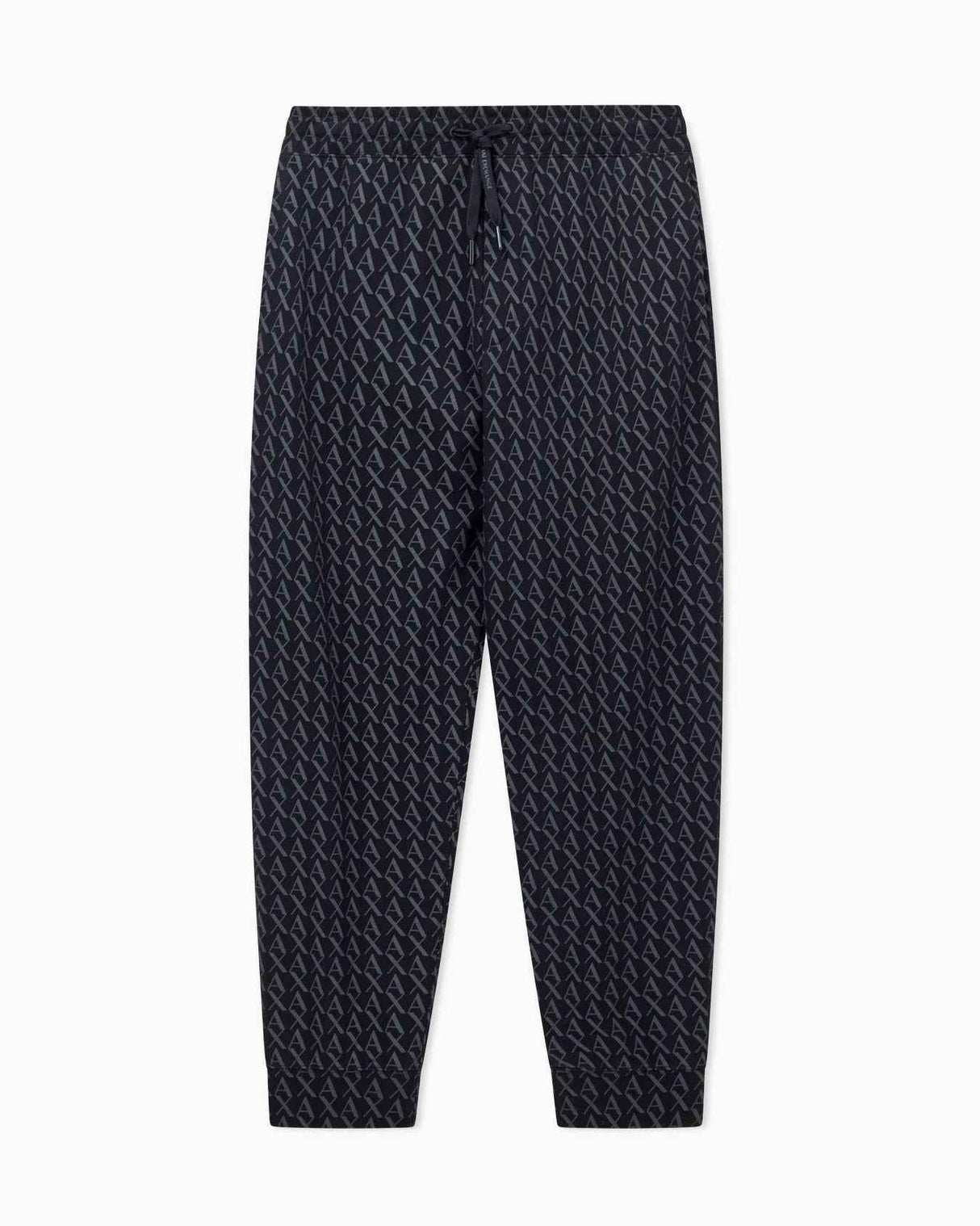 Armani Exchange French terry cotton joggers