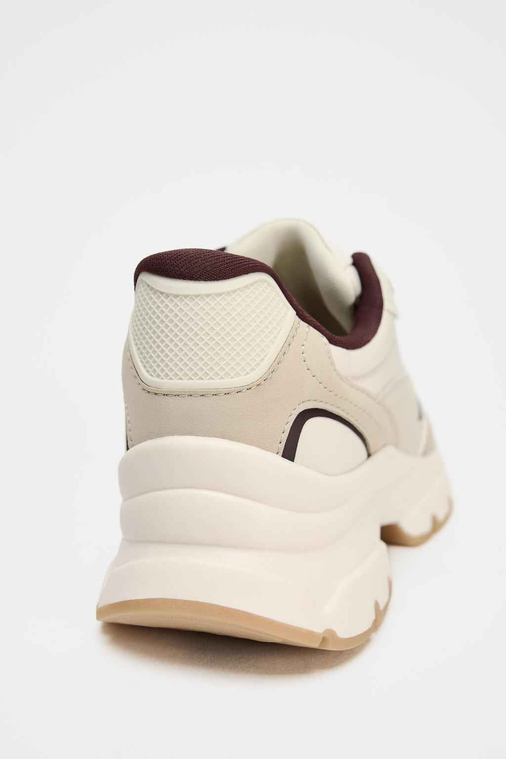 ZARA WOMEN CONTRAST RUNNING SHOES