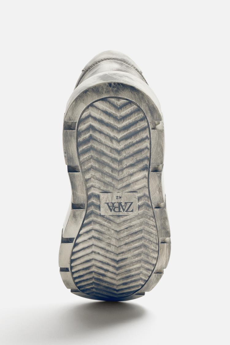 ZARA SNEAKERS WITH A VOLUME SOLE