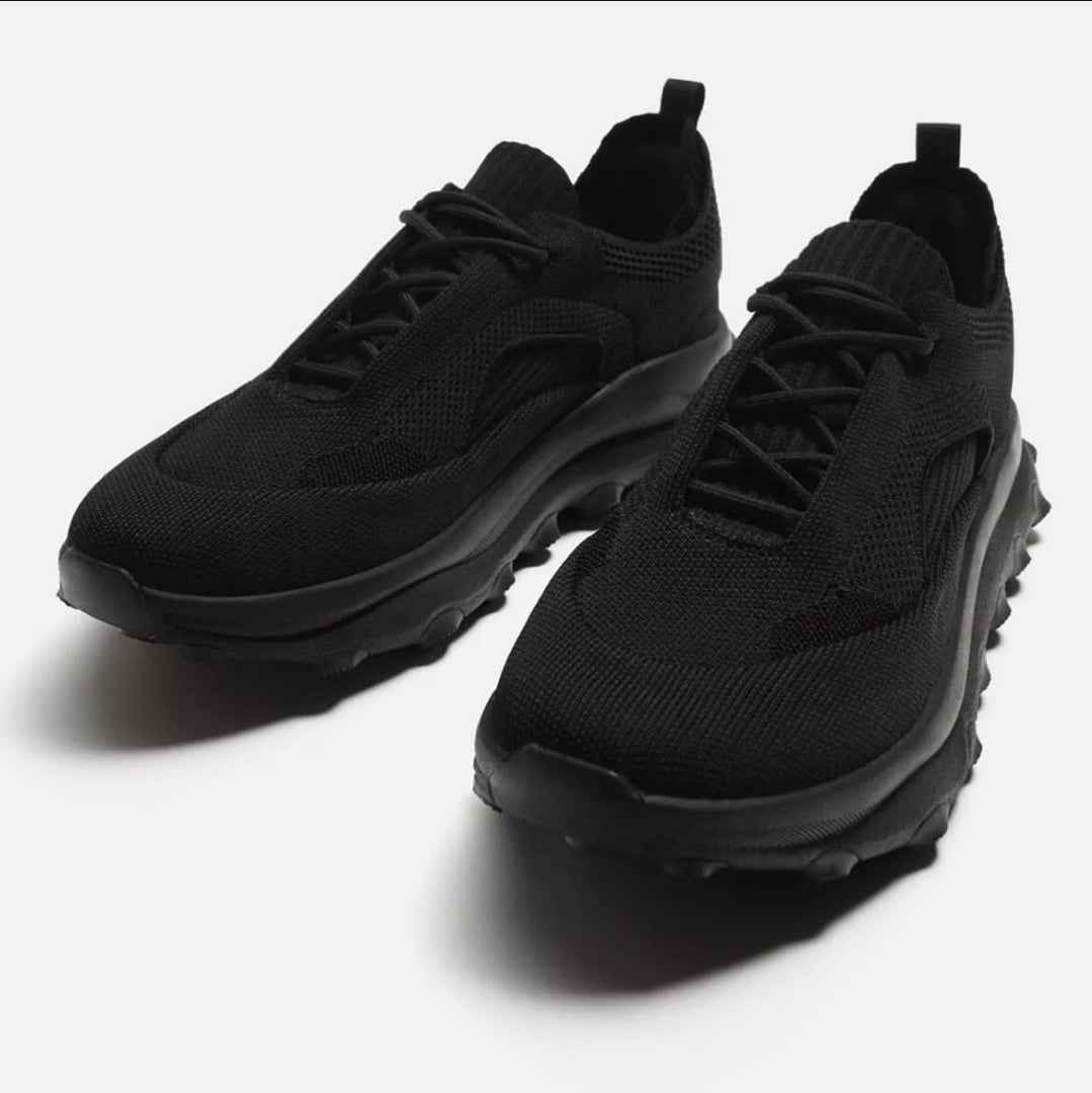 ZARA CHUNKY KNIT SNEAKERS