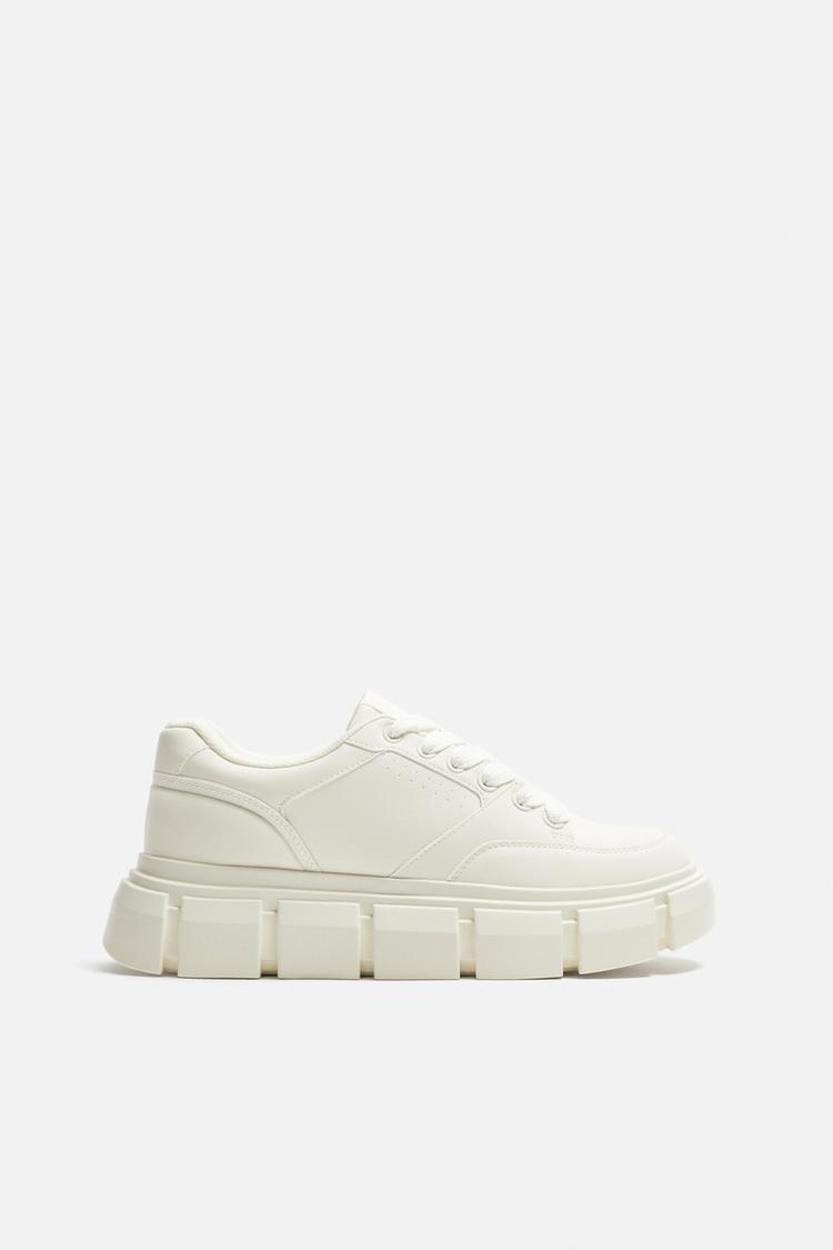 ZARA SNEAKERS WITH A VOLUME SOLE