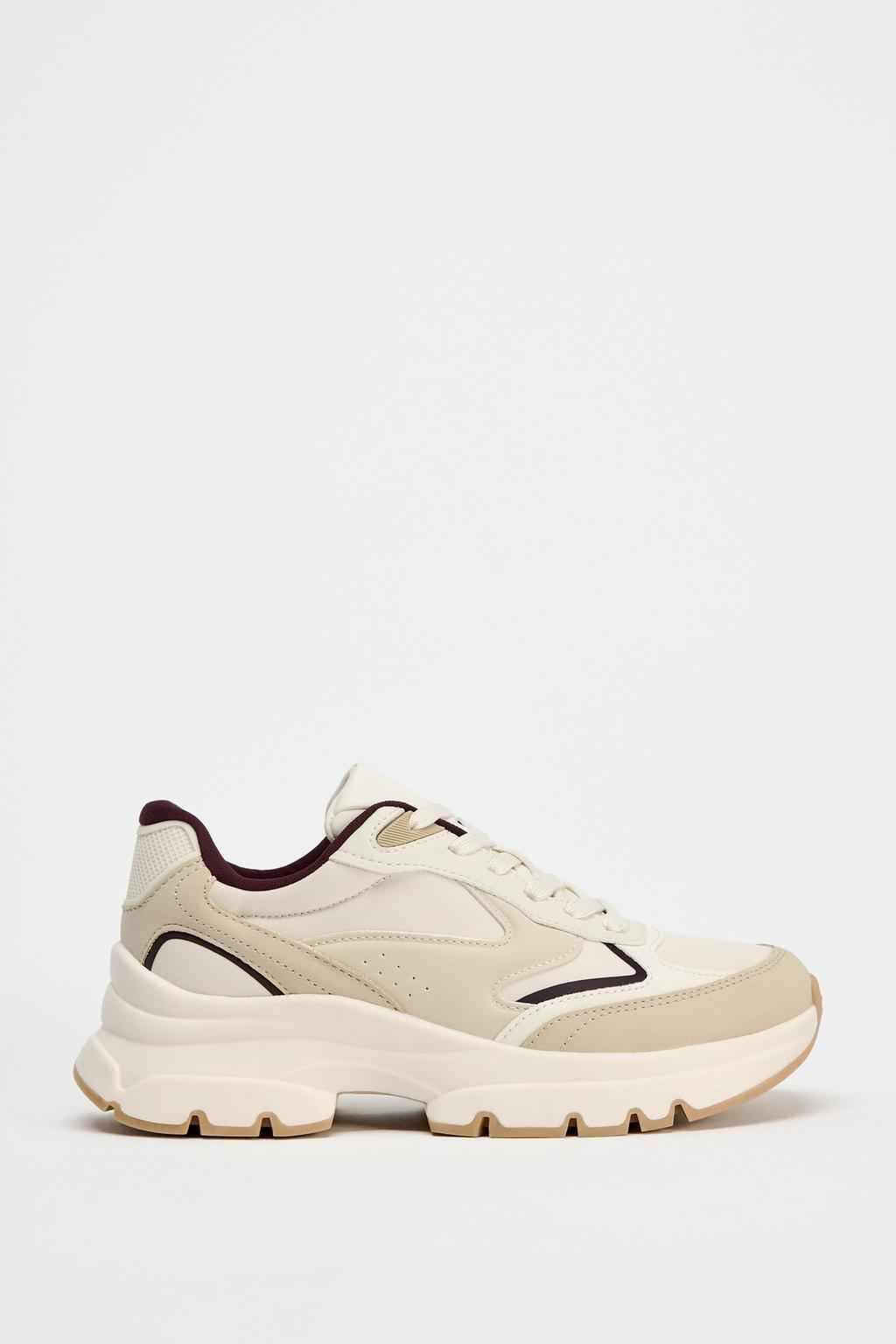 ZARA WOMEN CONTRAST RUNNING SHOES