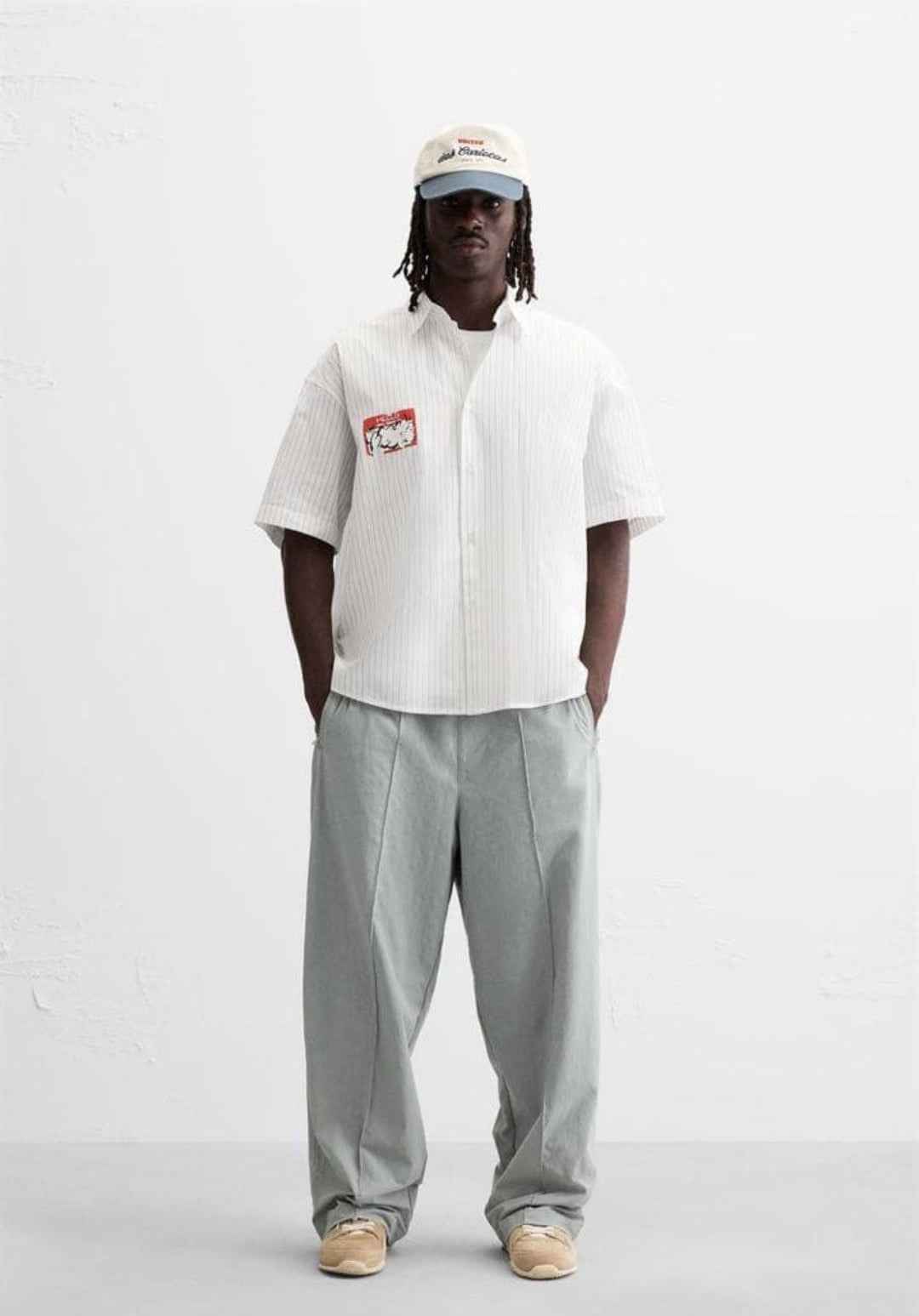 ZARA Relaxed Fit Technical Pants