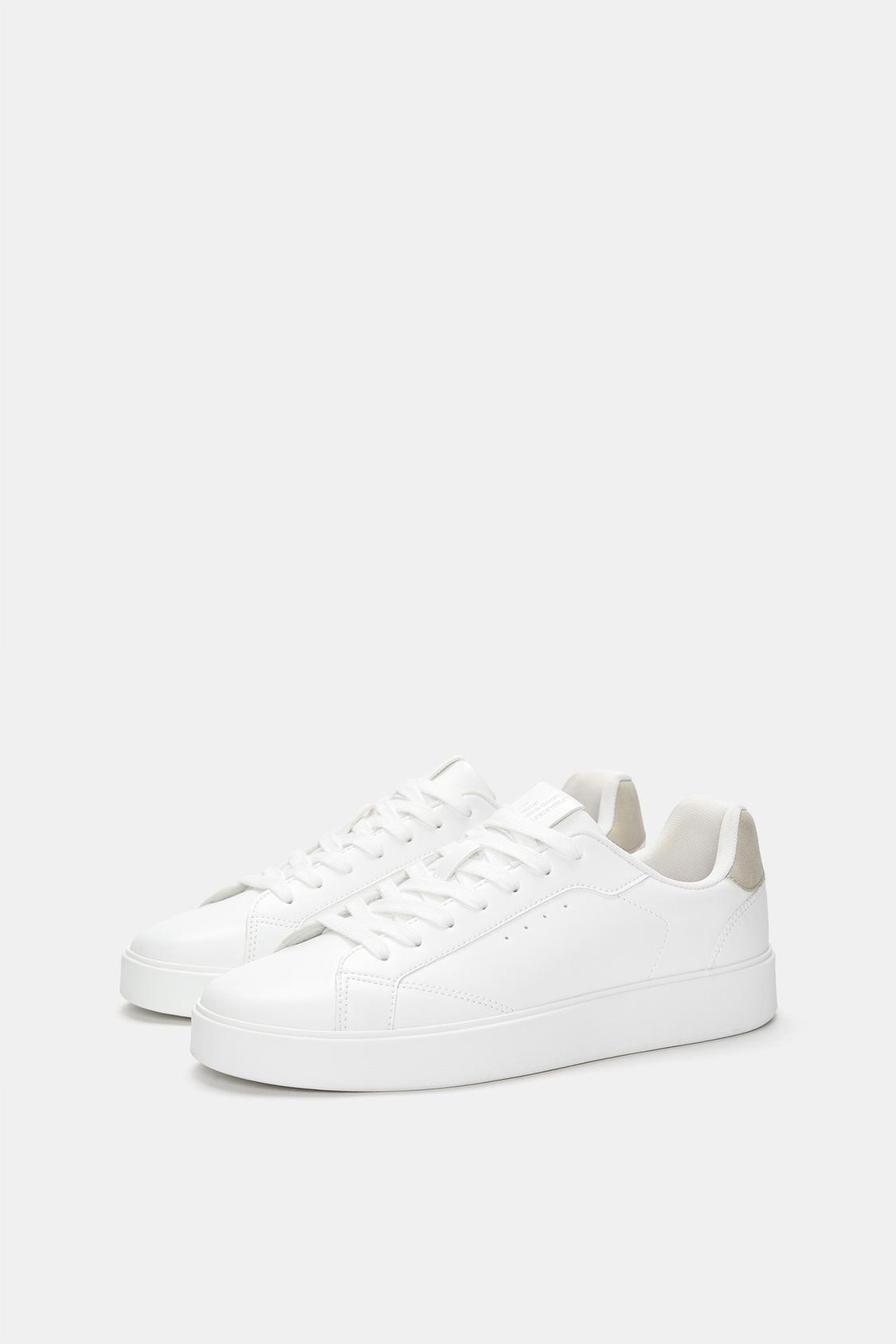 Pull&bear Basic trainers with detail - Urban store