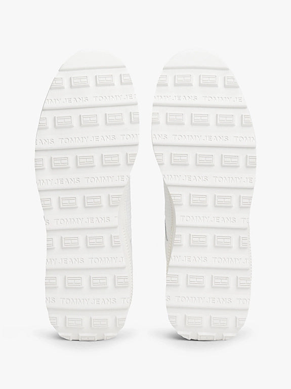 Tommy Jeans Suede Cleat Mixed Texture Trainers