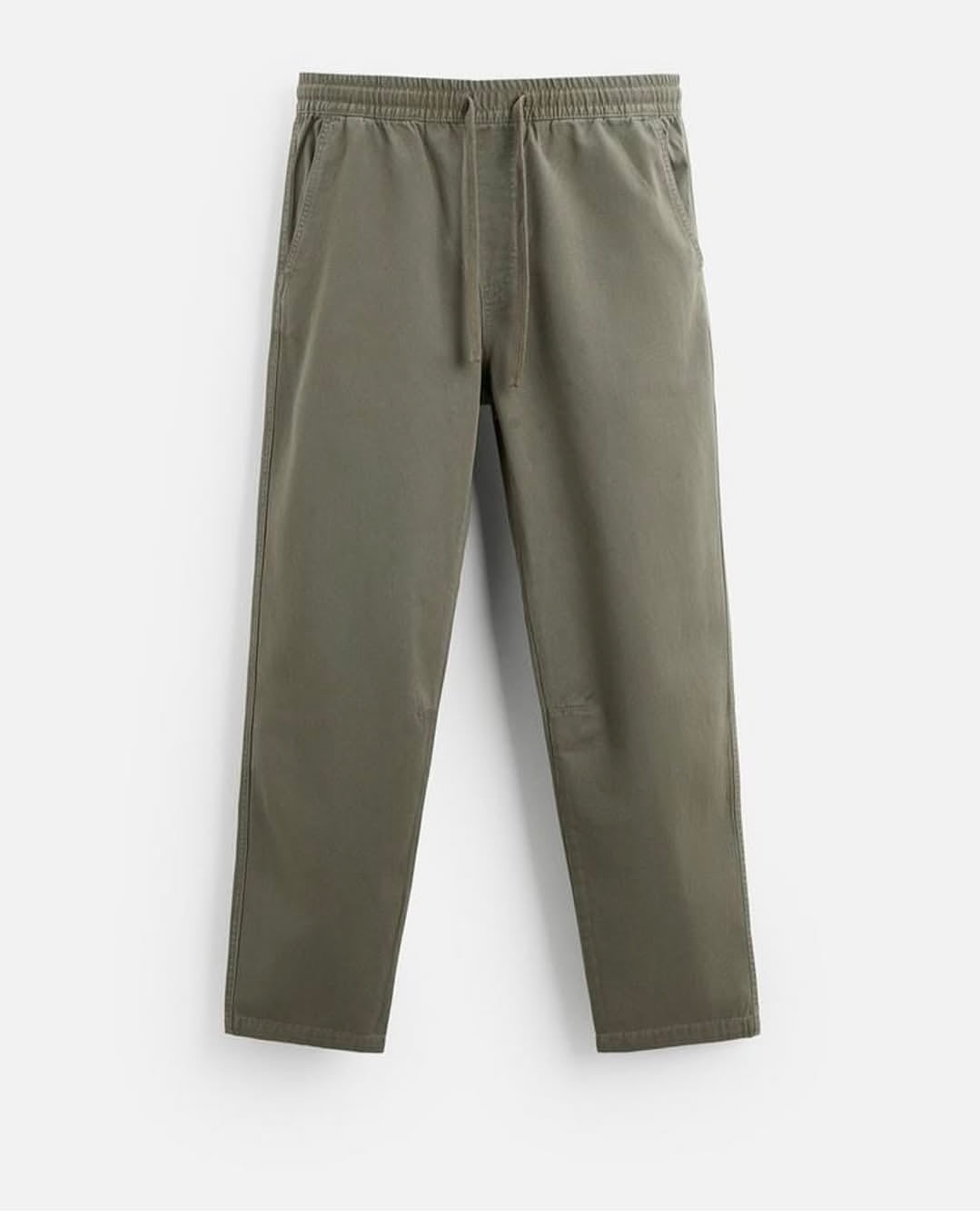 ZARA WASHED JOGGER WAIST TROUSERS