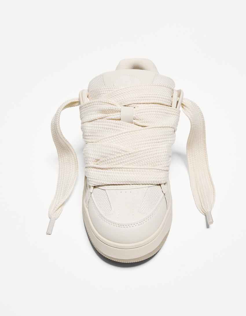 Bershka Multi-piece skate trainers Shoes