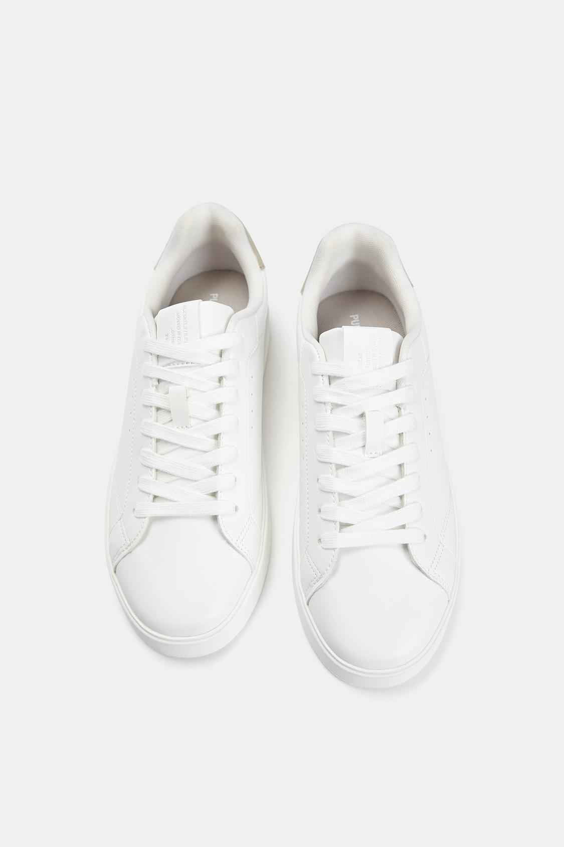 Pull&bear Basic trainers with detail