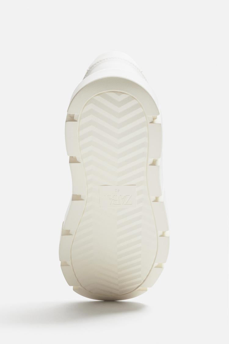 ZARA SNEAKERS WITH A VOLUME SOLE