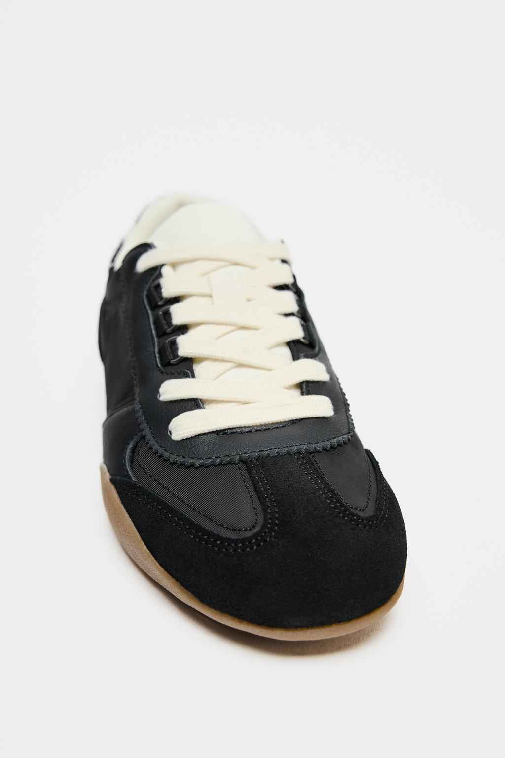 ZARA WOMEN CONTRAST TRAINERS