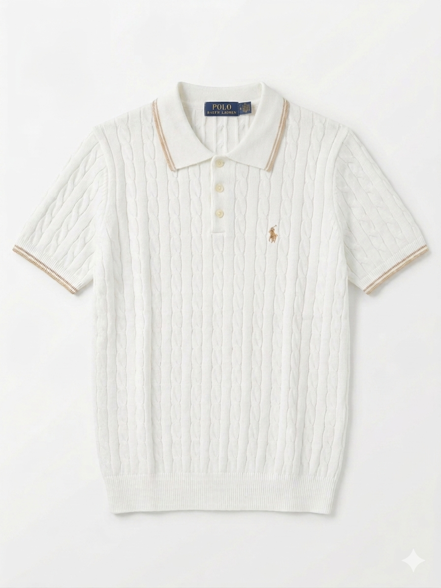 POLO RALPH LAUREN Cable-Knit Cotton Jumper