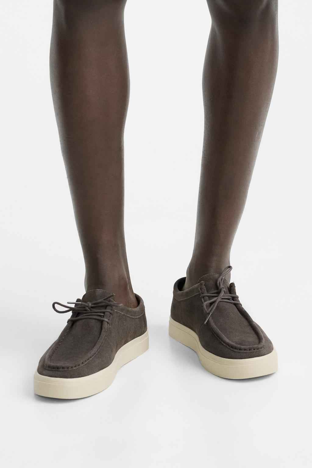 ZARA CASUAL LEATHER SHOES