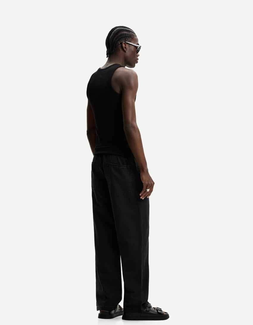 Bershka straight fit jeans