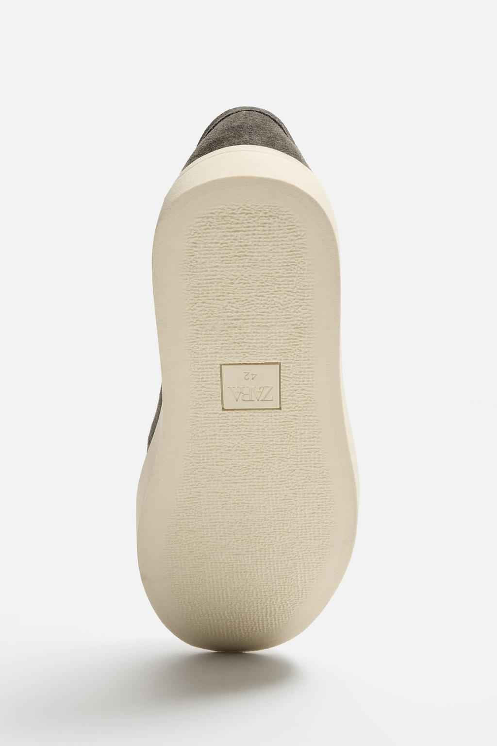 ZARA CASUAL LEATHER SHOES