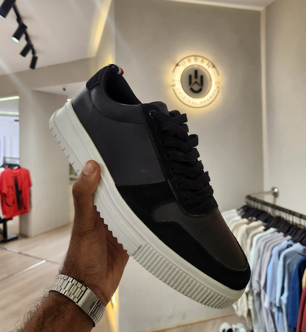 Tommy Hilfiger Leather Sneakers