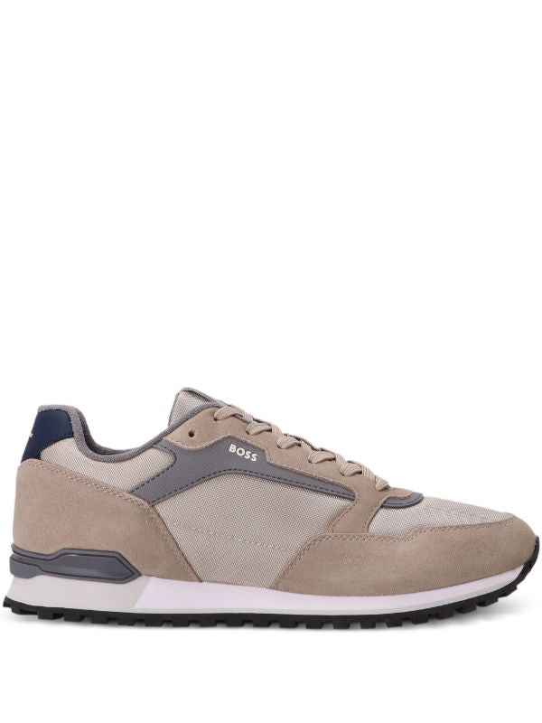 BOSS Sneakers with a stitched design