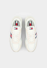 Tommy Jeans Suede Cleat Mixed Texture Trainers