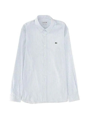 LACOSTE STRIPED OXFORD SHIRT