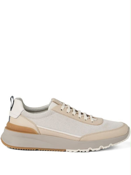 BRUNELLO CUCINELLI suede runner sneakers