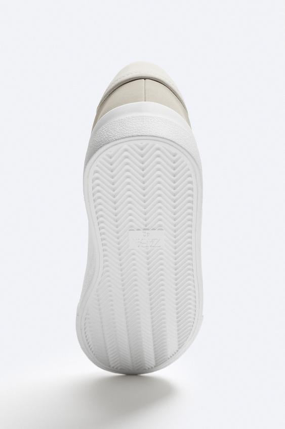 ZARA CONTRAST SNEAKERS