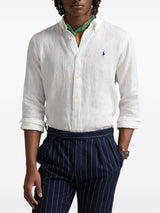 POLO RALPH LAUREN LINEN BASIC SHIRT