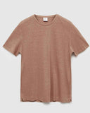 MANGO SLIM-FIT LINEN T-SHIRT