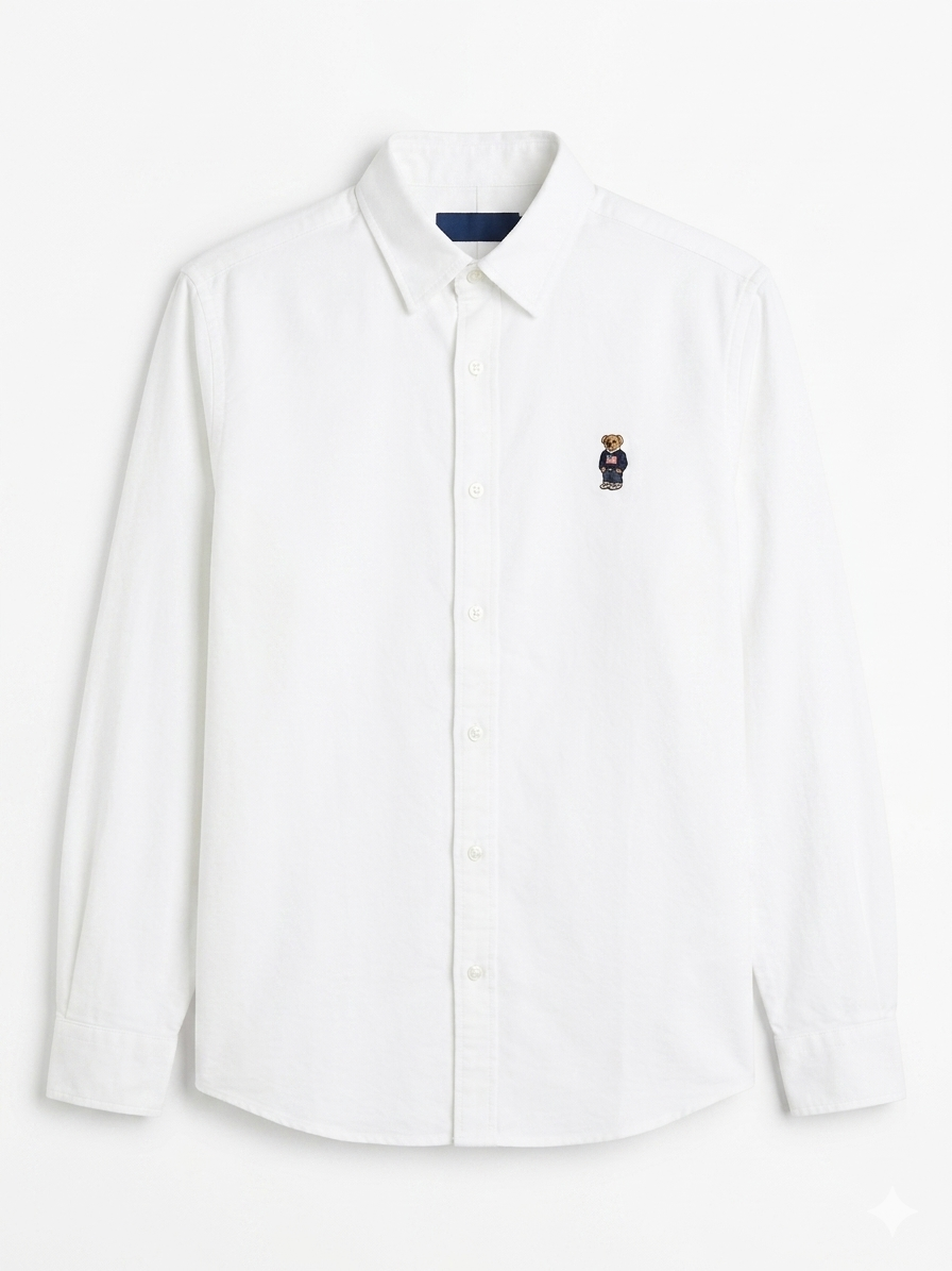 POLO RALPH LAUREN WITH BEAR OXFORD SHIRT