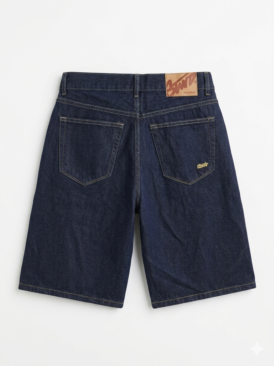 PULL&BEAR RAW SUPER BAGGY SHORT - Urban store