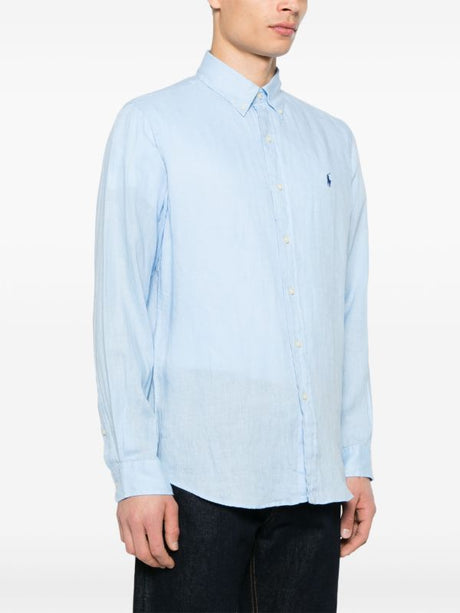 POLO RALPH LAUREN LINEN BASIC SHIRT