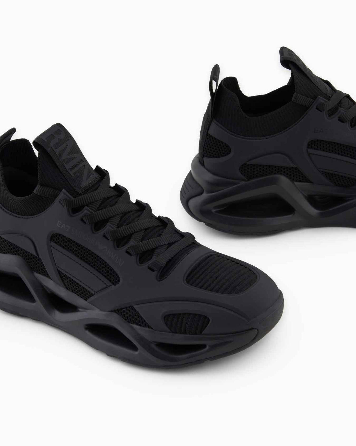 EMPORIO ARMANI INFINITY CAGE SNEAKERS