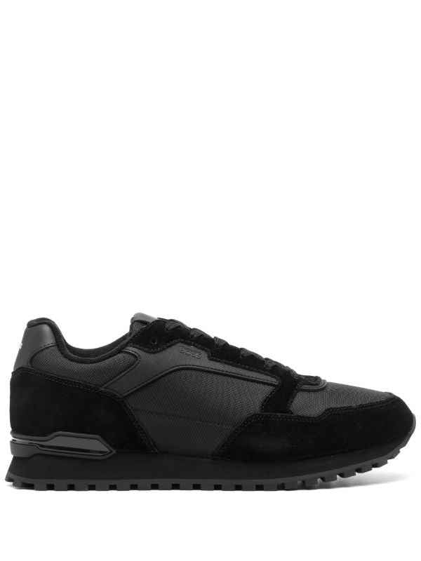 BOSS Sneakers with a stitched design