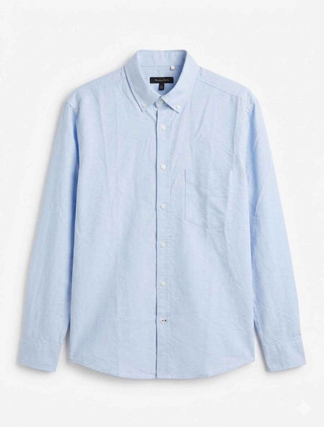 MASSIMO DUTTI OXFORD SHIRT WITH POCKET