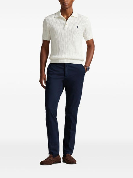 POLO RALPH LAUREN CABLE KNIT T-SHIRT