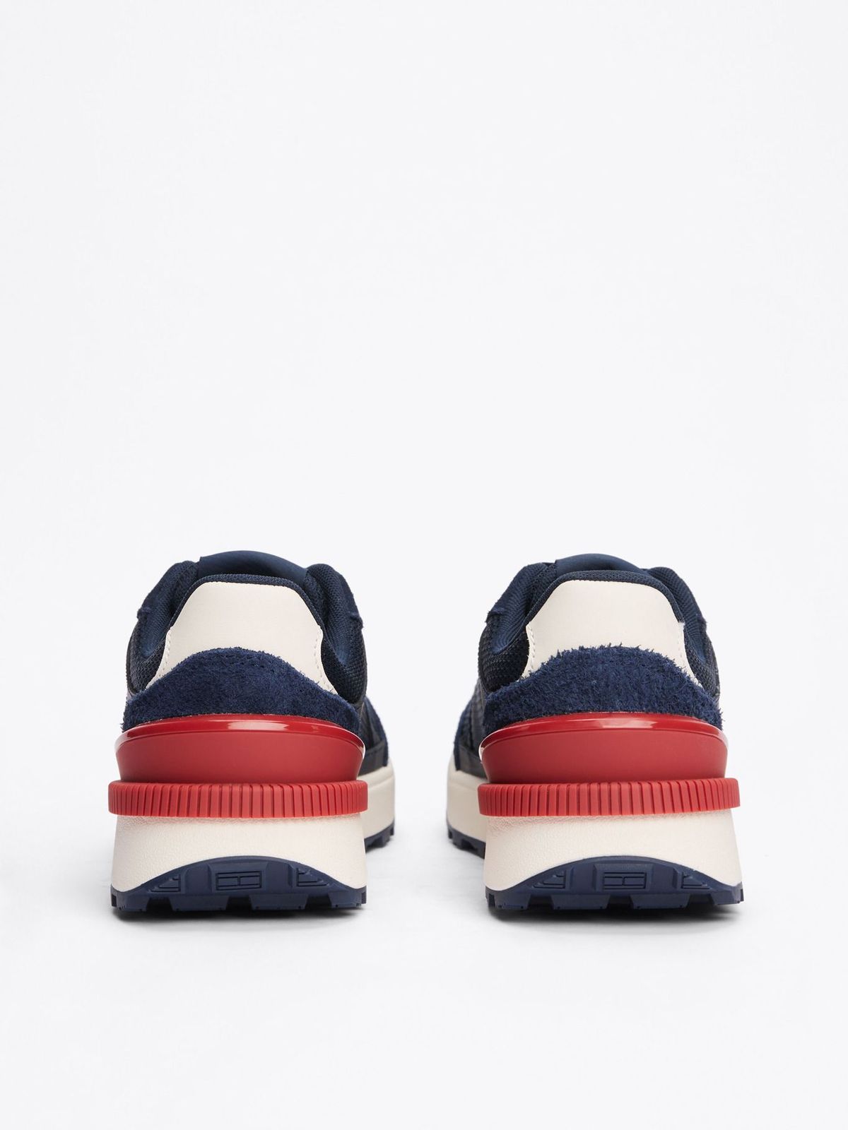 Tommy Jeans Suede Cleat Mixed Texture Trainers