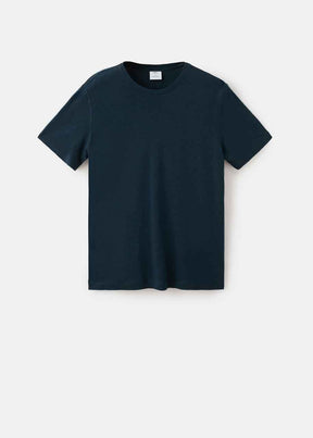 MANGO SLIM-FIT LINEN T-SHIRT