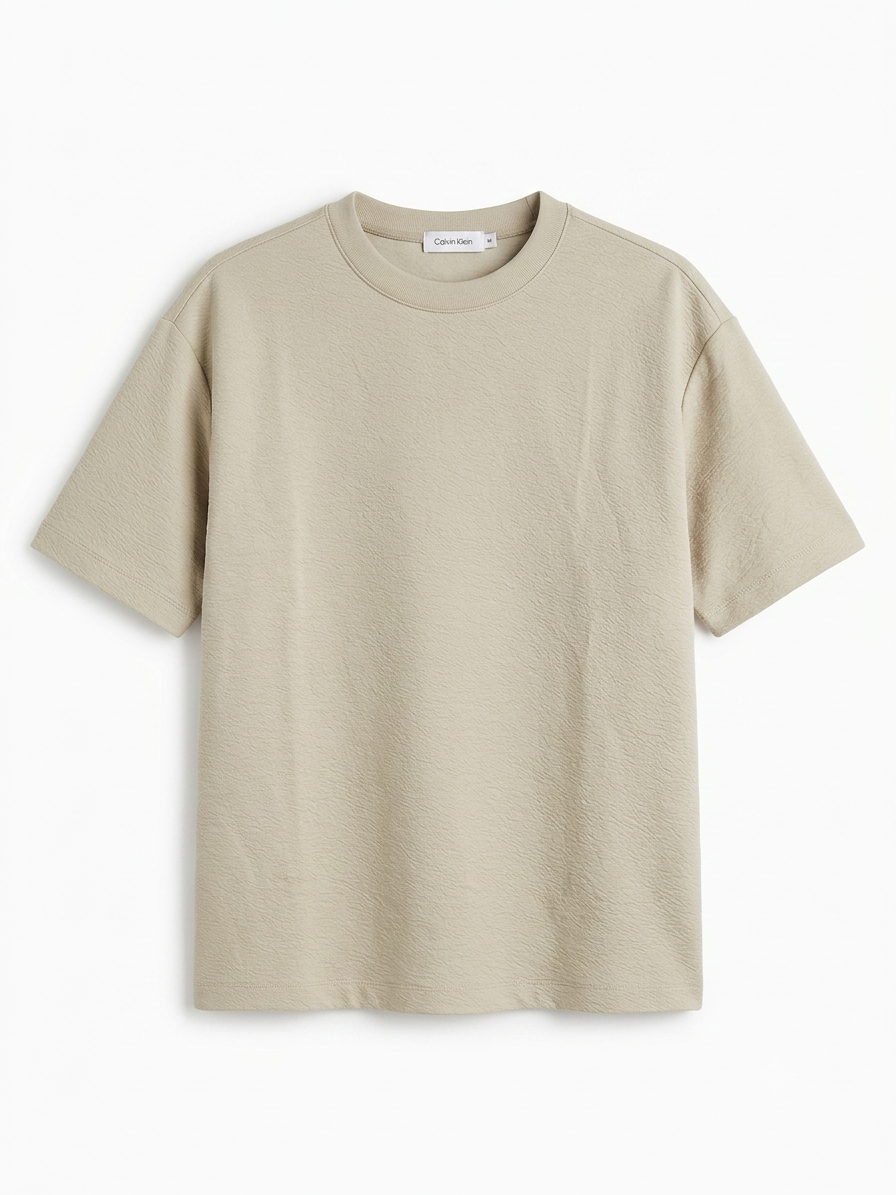 CALVIN KLEIN WITH LOGO BADGE T-SHIRT