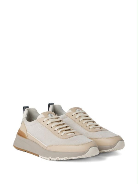 BRUNELLO CUCINELLI suede runner sneakers