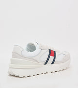 Tommy Jeans Suede Cleat Mixed Texture Trainers