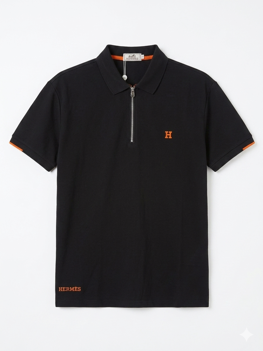 HERMES QUARTER ZIPPER POLO - Urban store