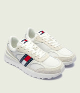 Tommy Jeans Suede Cleat Mixed Texture Trainers