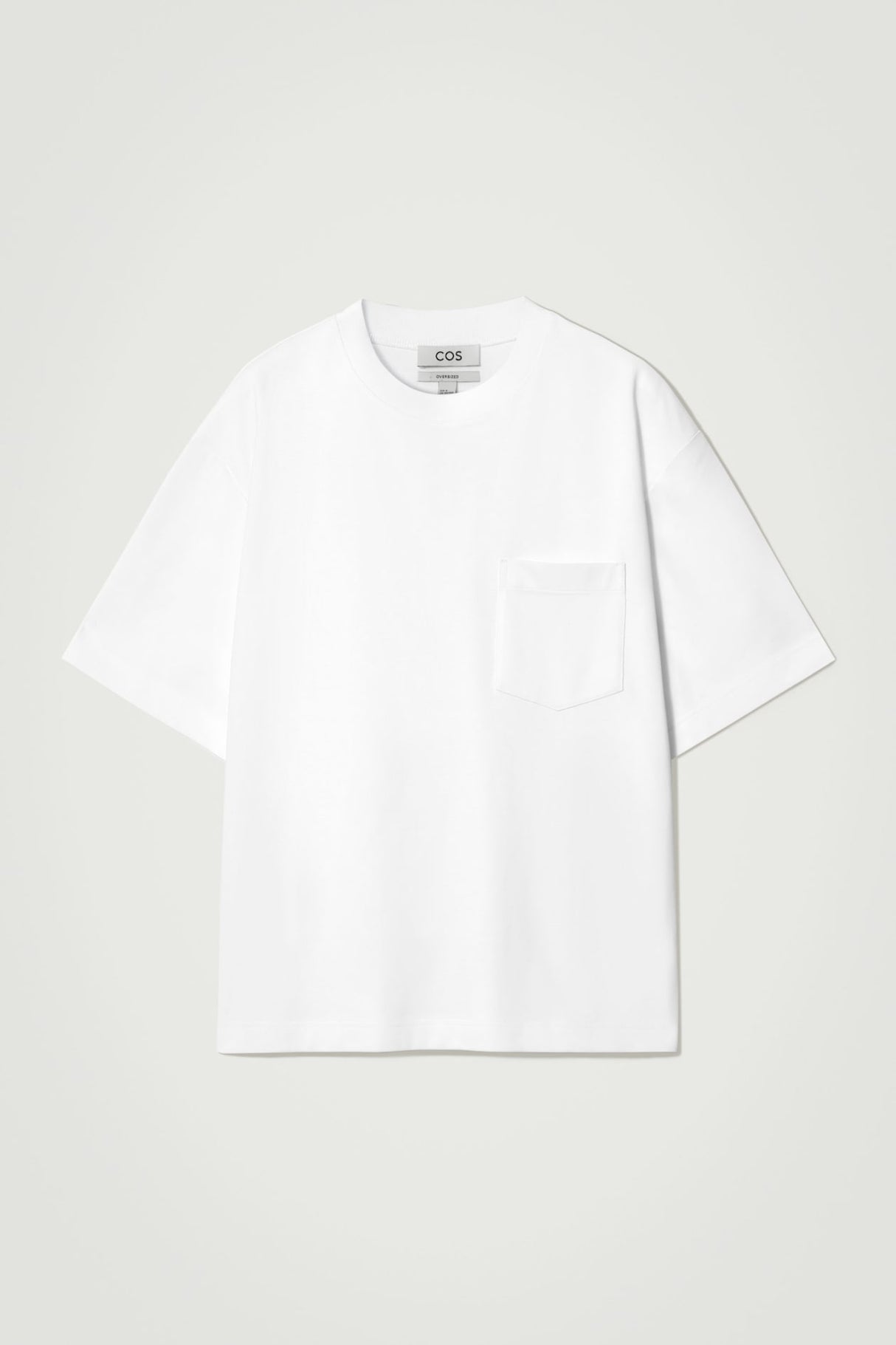 COS OVERSIZED WITH POCKET HEAVYWEIGHT T-shirt - Urban store