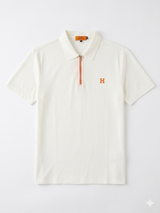 HERMES QUARTER ZIPPER TSHIRT