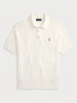 POLO RALPH LAUREN CABLE KNIT T-SHIRT